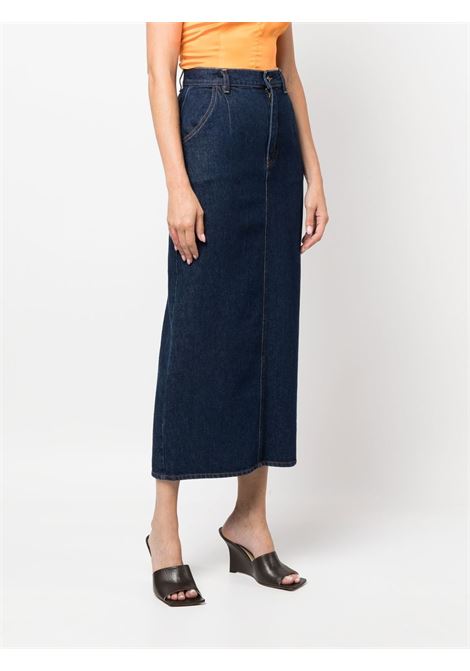 Blue Tima denim midi skirt - MAGDA BUTRYM  women MAGDA BUTRYM | 250722NVY